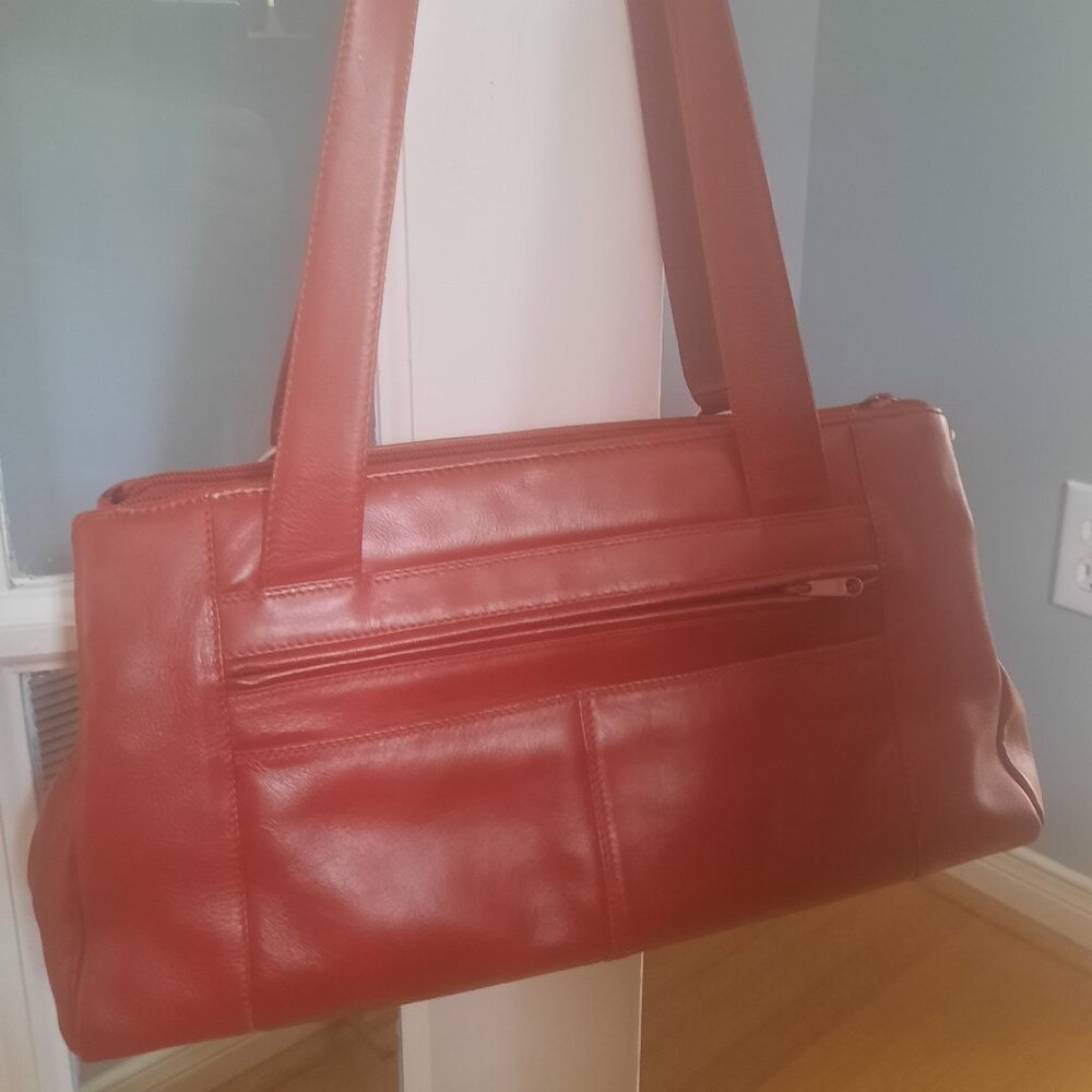 Derek Alexander Red Leather Purse